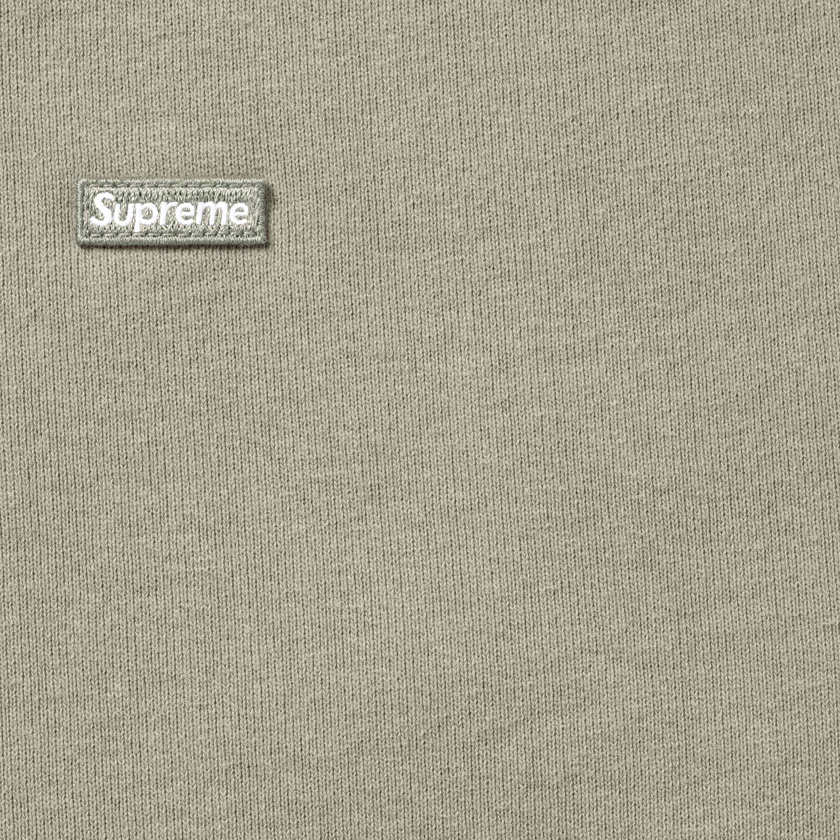 Small Box Zip Up Hooded Sweatshirt view 3